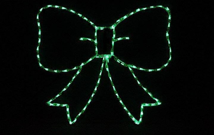 فيونكة مضيئة بإضاءة LED للزينة 70 سم